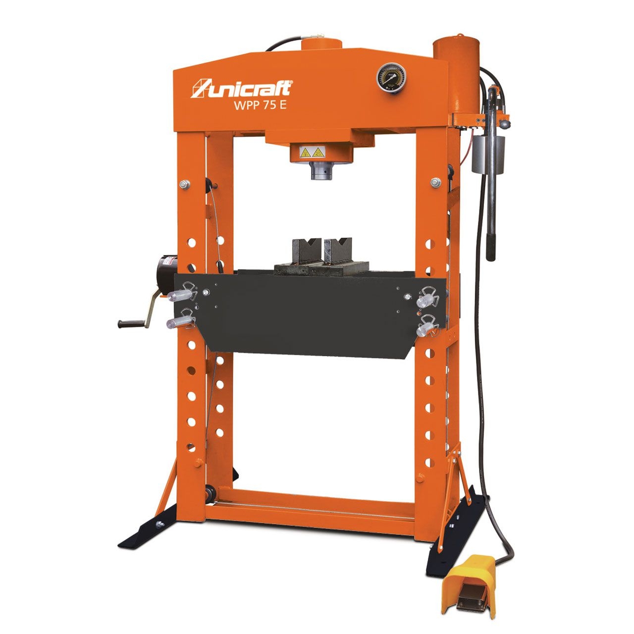 UNICRAFT Hydraulische Werkstattpresse WPP 75 E