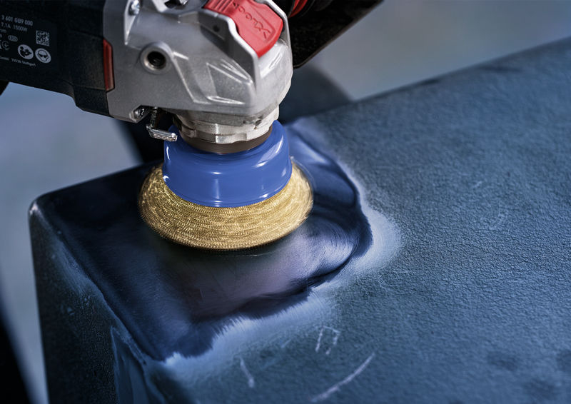 BOSCH X-LOCK Topfbürste 75 mm, 0,35 mm, gezopfter Stahldraht BOSCH X-LOCK Topfbürste 75 mm, 0,35 mm, gezopfter Stahldraht