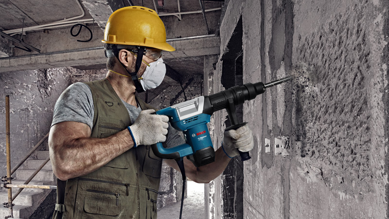 BOSCH Schlaghammer GSH 5 mit SDS-MAX BOSCH Schlaghammer GSH 5 mit SDS-MAX