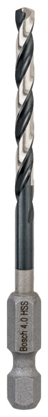 BOSCH HSS Spiralbohrer mit Sechskantschaft 4,0 mm BOSCH HSS Spiralbohrer mit Sechskantschaft 4,0 mm