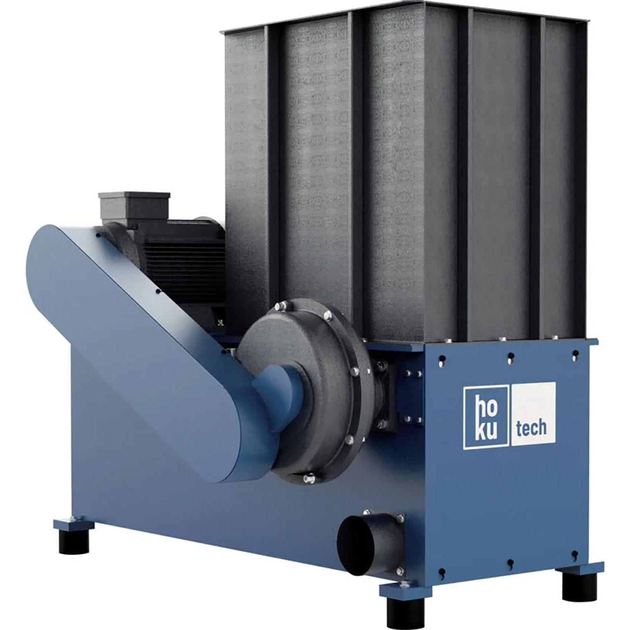 Hoku Einwellen-Zerkleinerer H600/15kW