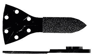 BOSCH Schleifzunge, flach