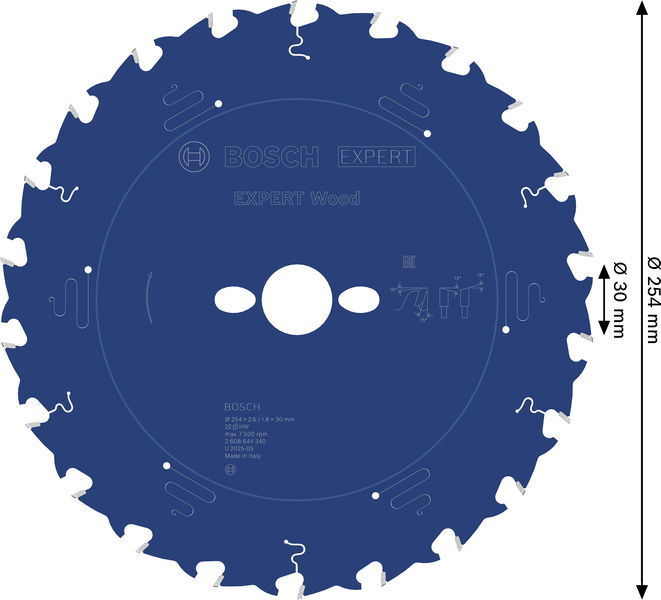 BOSCH EX WO T 254x30-22 BOSCH EX WO T 254x30-22