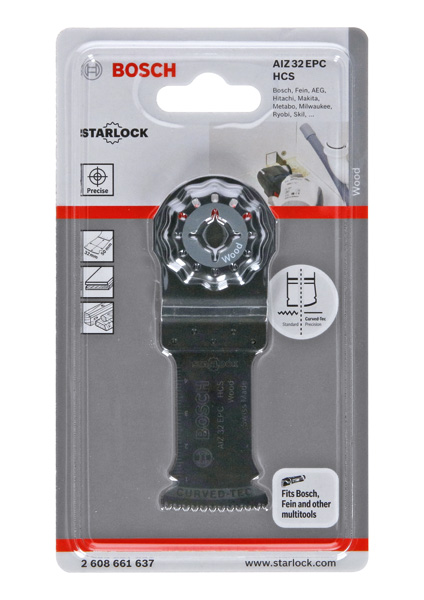 BOSCH HCS Tauchsägeblatt AIZ 32 EPC Wood, 50 x 32 mm, 1er-Pack BOSCH HCS Tauchsägeblatt AIZ 32 EPC Wood, 50 x 32 mm, 1er-Pack
