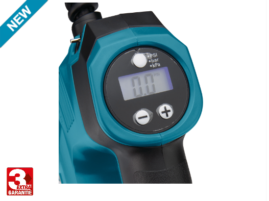 MAKITA Akku-Kompressor DMP180Z 8,3 bar 10l/min. MAKITA Akku-Kompressor DMP180Z 8,3 bar 10l/min.