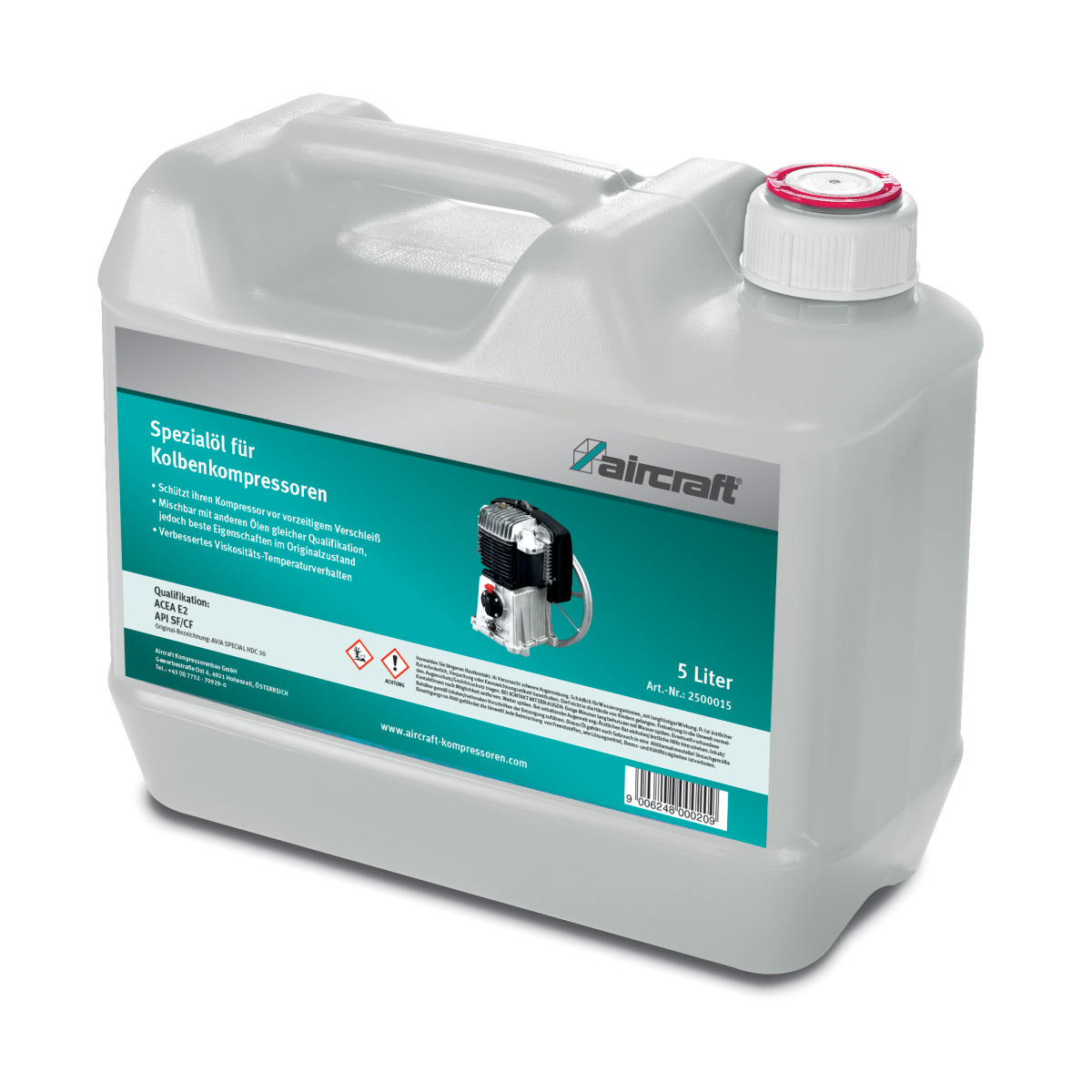 AIRCRAFT Mineralöl 20W-30, 5 Liter AIRCRAFT Mineralöl 20W-30, 5 Liter