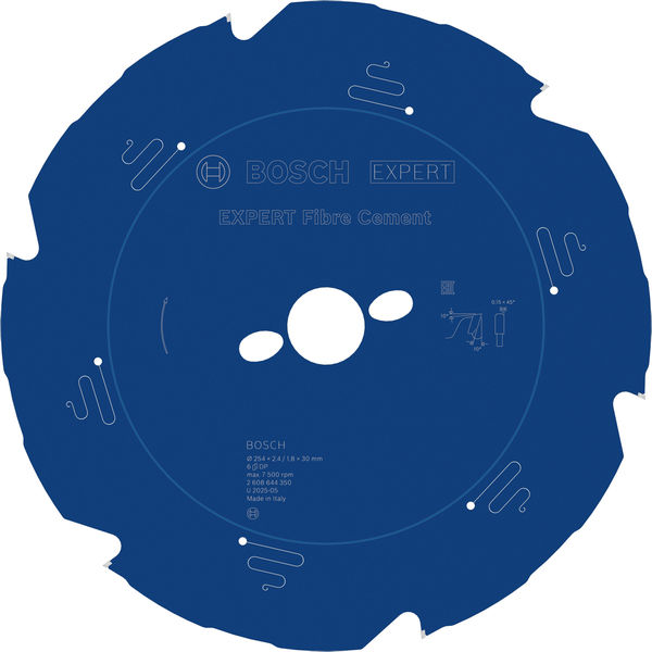 BOSCH Kreissägeblatt Expert for Fibre Cement, 254 x 30 x 2,4 mm BOSCH Kreissägeblatt Expert for Fibre Cement, 254 x 30 x 2,4 mm