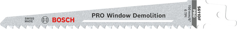 BOSCH Säbelsägeblatt S 611 DF, Heavy for Wood and Metal, 5er-Pack BOSCH Säbelsägeblatt S 611 DF, Heavy for Wood and Metal, 5er-Pack