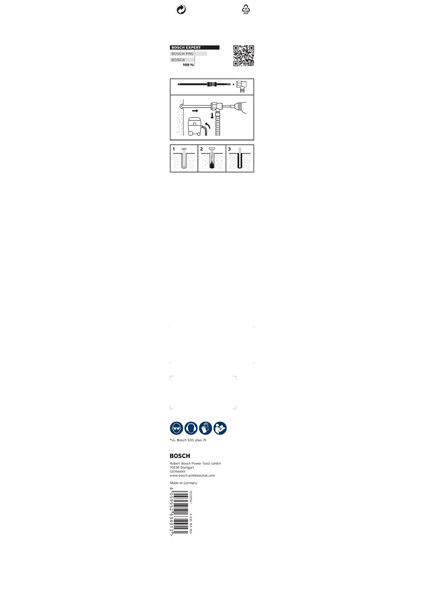 BOSCH EXPERT SDS Clean plus-8X Hammerbohrer 20 x 400 x 550 mm BOSCH EXPERT SDS Clean plus-8X Hammerbohrer 20 x 400 x 550 mm
