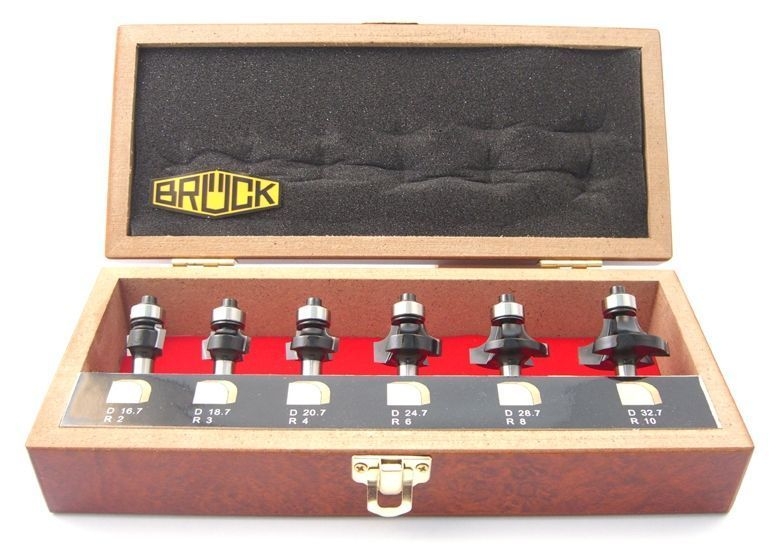 Brück HW-Abrundfräser-Set