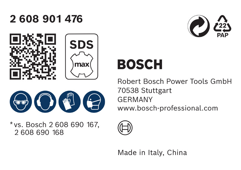 BOSCH EXPERT SDS Clean max Spitzmeißel-Adapter 400 mm BOSCH EXPERT SDS Clean max Spitzmeißel-Adapter 400 mm