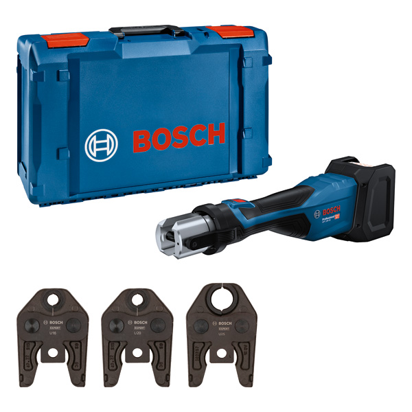 BOSCH Akku-Presswerkzeug GPT 18V-32, 1 x XL-BOXX, Kit U BOSCH Akku-Presswerkzeug GPT 18V-32, 1 x XL-BOXX, Kit U