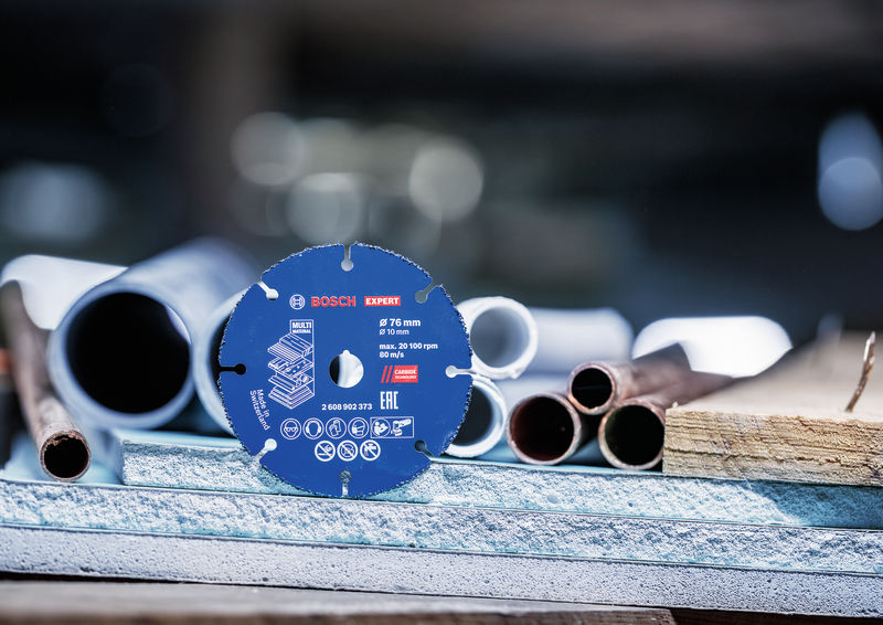 BOSCH EXPERT Carbide Multi Wheel Trennscheibe, 76 mm, 10 mm BOSCH EXPERT Carbide Multi Wheel Trennscheibe, 76 mm, 10 mm