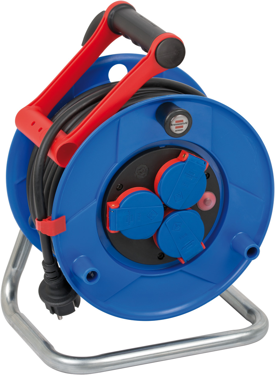 BRENNENSTUHL Garant IP44 Gewerbe-/Baustellen-Kabeltrommel 25m H07RN-F 3G1,5