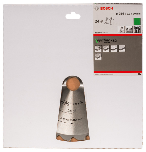 BOSCH Kreissägeblatt Optiline Wood BOSCH Kreissägeblatt Optiline Wood