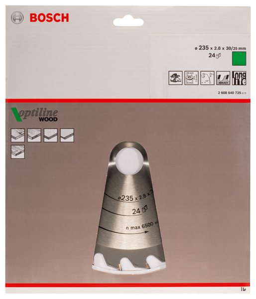 BOSCH Kreissägeblatt Optiline Wood BOSCH Kreissägeblatt Optiline Wood