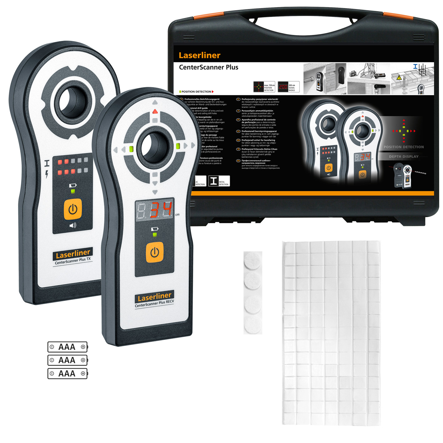 LASERLINER Bohrführungsgerät CenterScanner Plus LASERLINER Bohrführungsgerät CenterScanner Plus