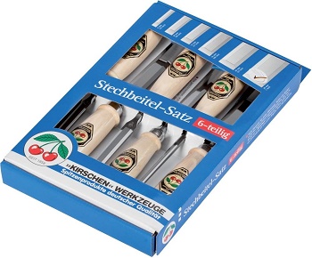 KIRSCHEN Stechbeitelsatz 6-tlg. Karton