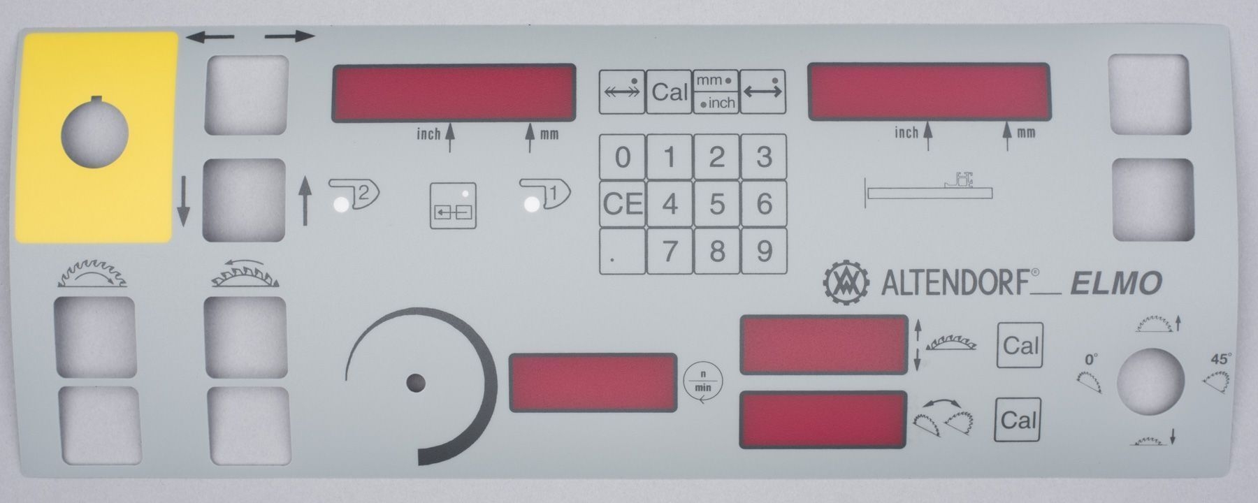 ALTENDORF Folie für Bedienpaneel ELMO 4