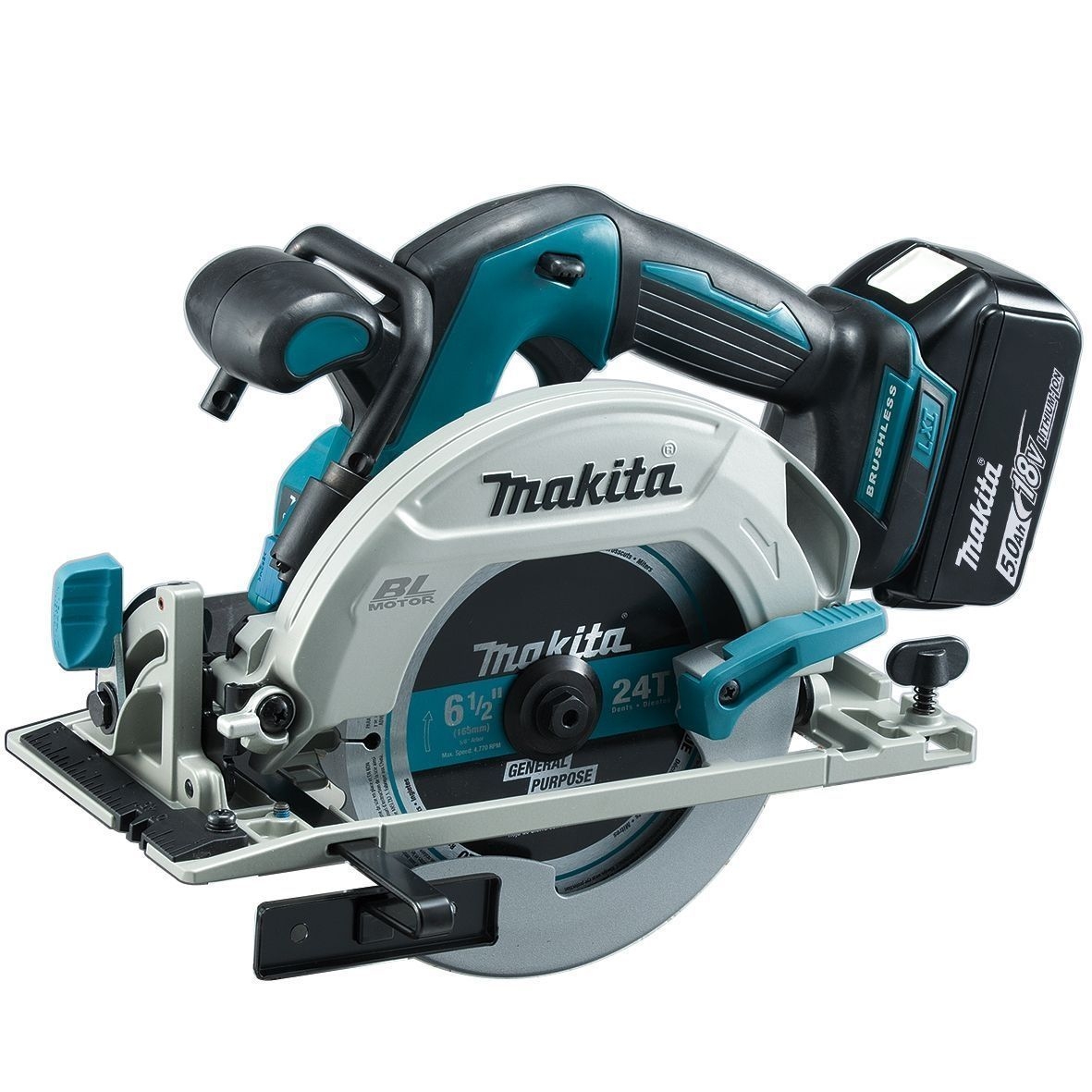 Makita Akku-Handkreissäge DHS680RTJ Makita Akku-Handkreissäge DHS680RTJ