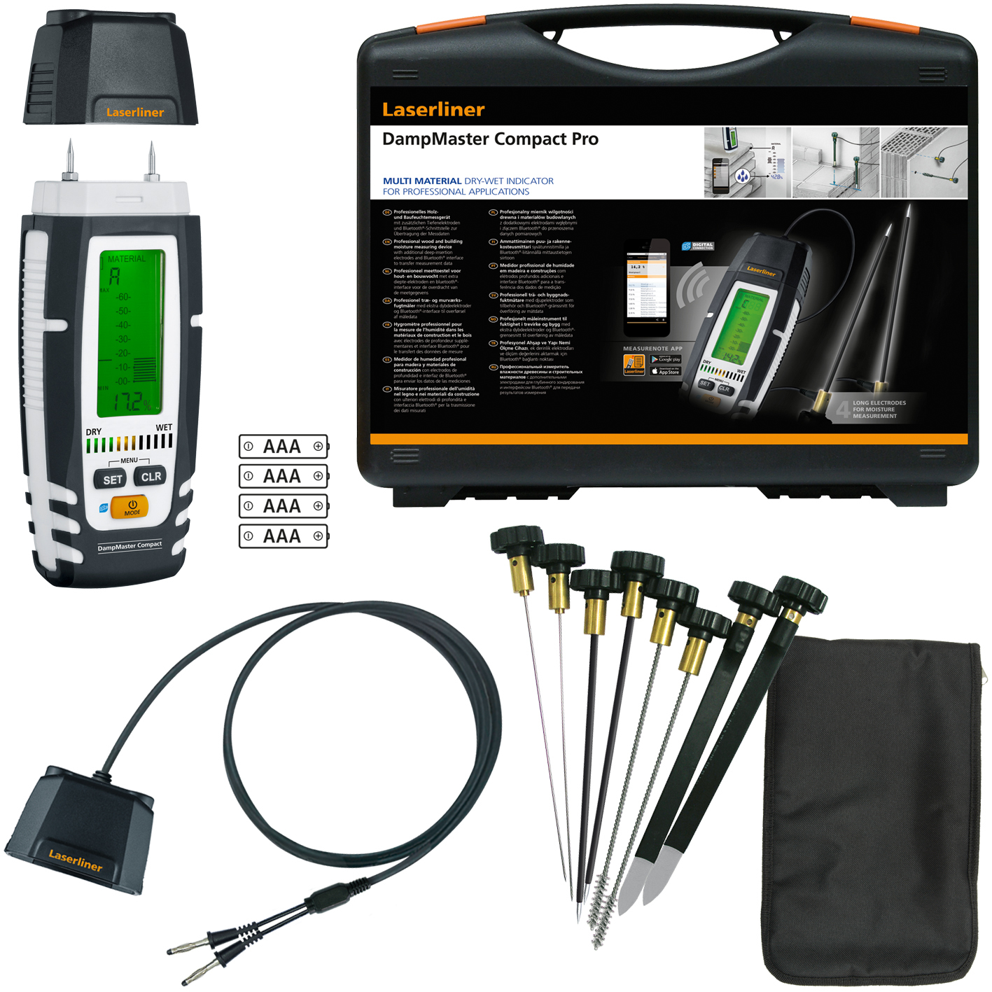 LASERLINER DampMaster Compact Pro