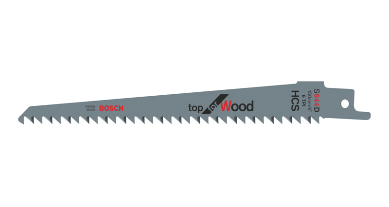 BOSCH Säbelsägeblatt S 644 D, Top for Wood, 5er-Pack BOSCH Säbelsägeblatt S 644 D, Top for Wood, 5er-Pack