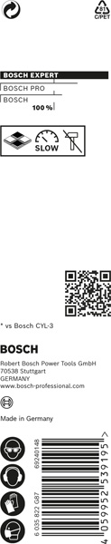 BOSCH EXPERT CYL-9 MultiConstruction Bohrer, 10 x 80 x 120 mm