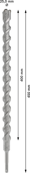 BOSCH PRO SDS plus-5X Hammerbohrer, 25 x 400 x 450 mm BOSCH PRO SDS plus-5X Hammerbohrer, 25 x 400 x 450 mm