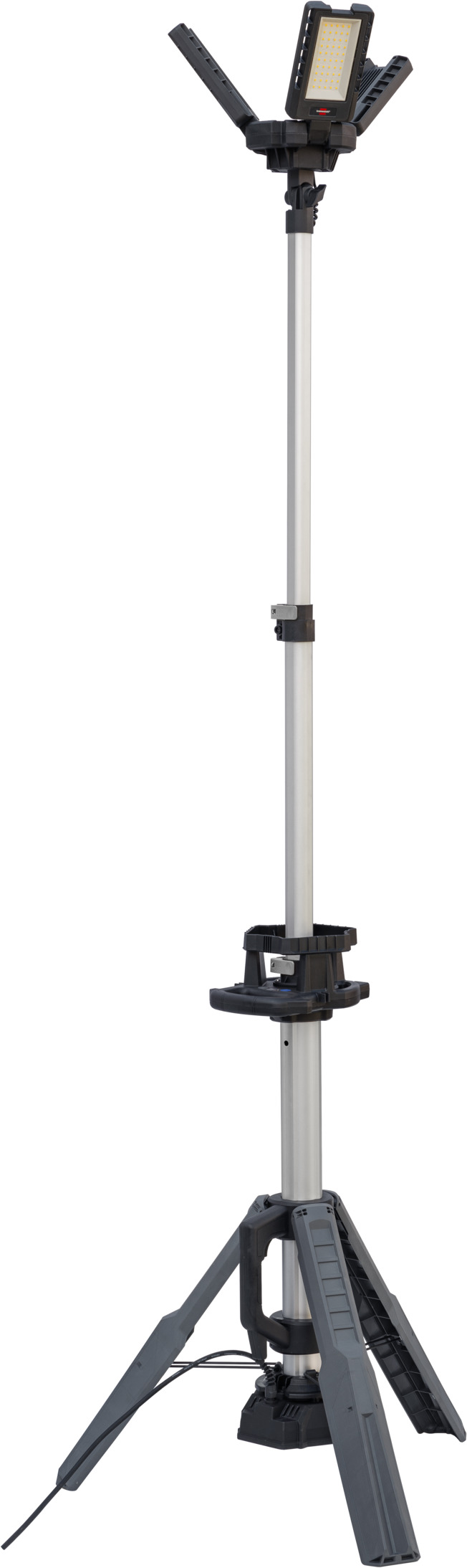 BRENNENSTUHL Professional Stativ LED Baustrahler Dreikopf 13050 T, IP54, 13500lm, 5m H07RN-F2X1,0