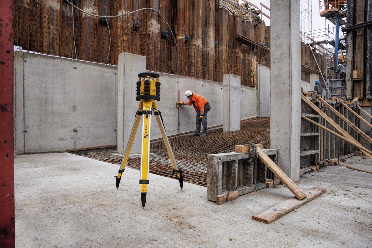STABILA Rotationslaser LAR 350, 7-teiliges Set