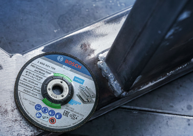 BOSCH Expert for Inox 2 Stck. x 76 x 4 x 10 mm Schruppscheibe BOSCH Expert for Inox 2 Stck. x 76 x 4 x 10 mm Schruppscheibe