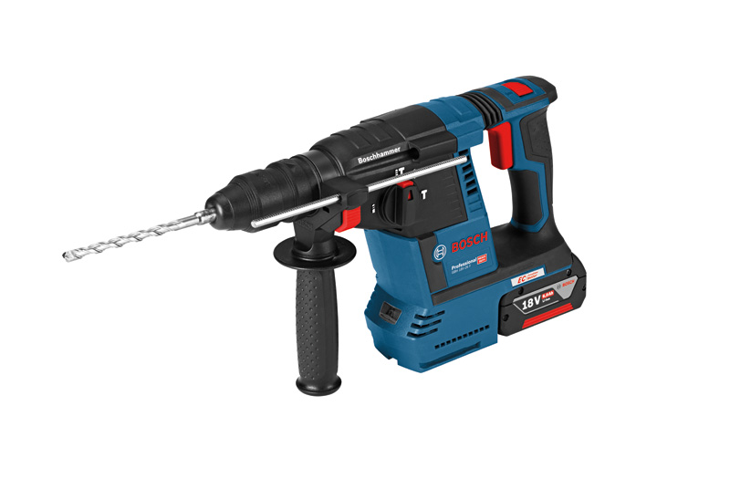 BOSCH Akku-Bohrhammer GBH 18V-26 F, 2x 5,0 Ah Li-Ion Akku, L-BOXX BOSCH Akku-Bohrhammer GBH 18V-26 F, 2x 5,0 Ah Li-Ion Akku, L-BOXX
