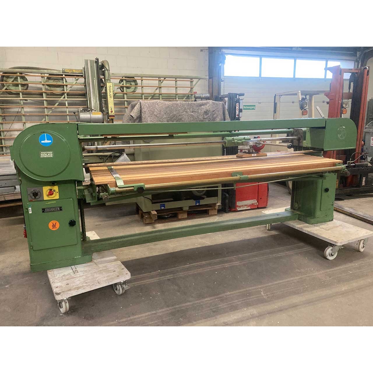 JOHANNSEN Langbandschleifmaschine JOHANNSEN Langbandschleifmaschine