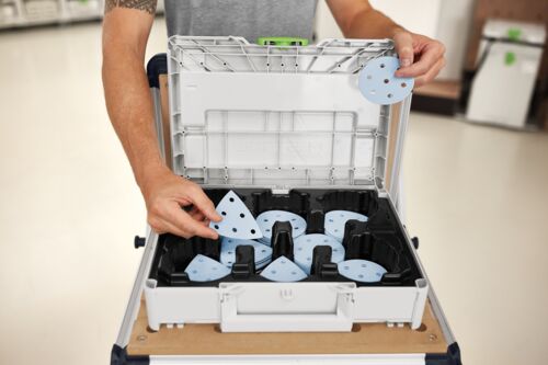 FESTOOL Schleifmittel-Systainer³ Granat D90/V93 GR SYS FESTOOL Schleifmittel-Systainer³ Granat D90/V93 GR SYS
