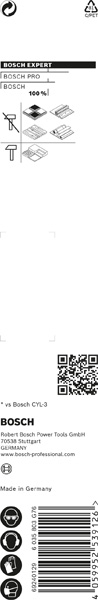 BOSCH EXPERT CYL-9 MultiConstruction Bohrer, 7 x 90 x 150 mm
