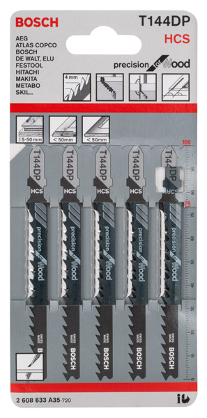 BOSCH Stichsägeblatt T 144 DP BOSCH Stichsägeblatt T 144 DP