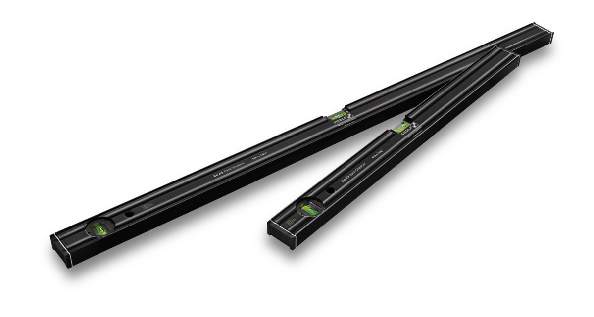 STABILA Wasserwaagen-Set 80 AS Dark Shadow, 2-teilig: 60 cm, 100 cm STABILA Wasserwaagen-Set 80 AS Dark Shadow, 2-teilig: 60 cm, 100 cm