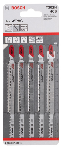 BOSCH Stichsägeblatt T 302 H BOSCH Stichsägeblatt T 302 H