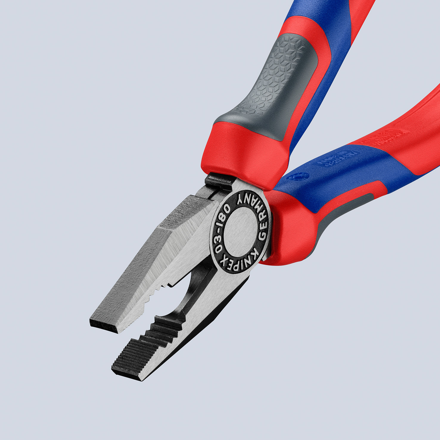 KNIPEX Kombizange schwarz atramentiert 180 mm KNIPEX Kombizange schwarz atramentiert 180 mm