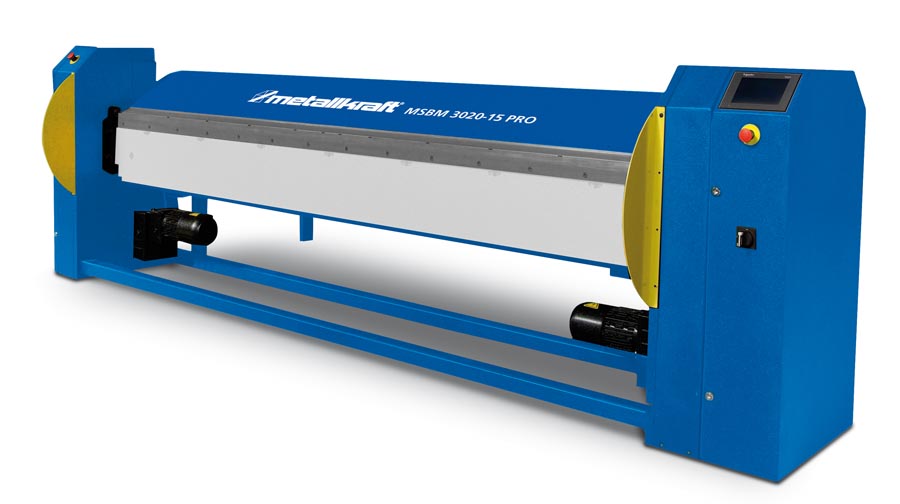 Metallkraft Motorische Schwenkbiegemaschinen in schwerer Ausführung MSBM 2520-20 PRO