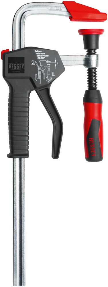 BESSEY Einhandzwinge EHZ mit 2-Komponenten-Griff EHZ60-2K