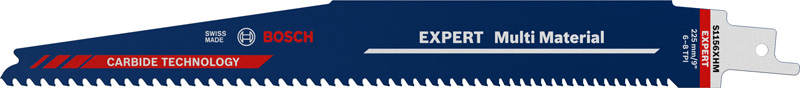 BOSCH EXPERT ‘Multi Material’ S 1156 XHM Säbelsägeblatt, 1 Stück BOSCH EXPERT ‘Multi Material’ S 1156 XHM Säbelsägeblatt, 1 Stück