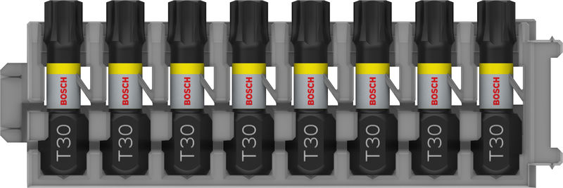 BOSCH PRO Torx Impact Bit, T30, 25 mm, 8-tlg. BOSCH PRO Torx Impact Bit, T30, 25 mm, 8-tlg.