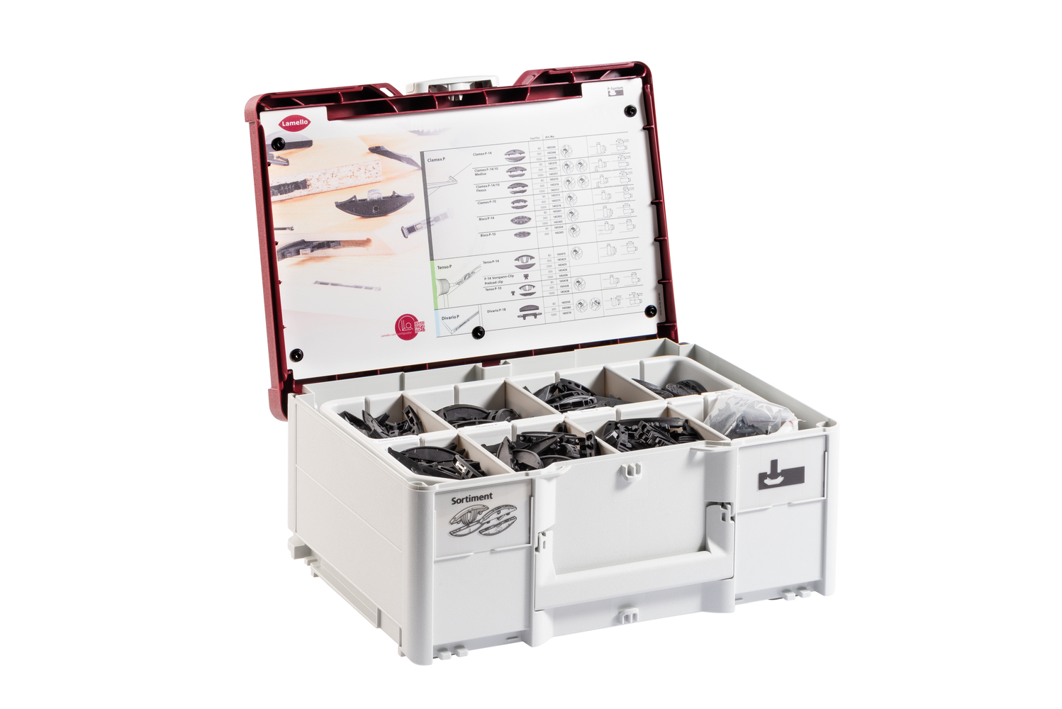 LAMELLO P-System Verbinder Sortiment Basic, im Systainer3 M