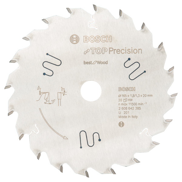 BOSCH Kreissägeblatt Top Precision Best for Wood BOSCH Kreissägeblatt Top Precision Best for Wood