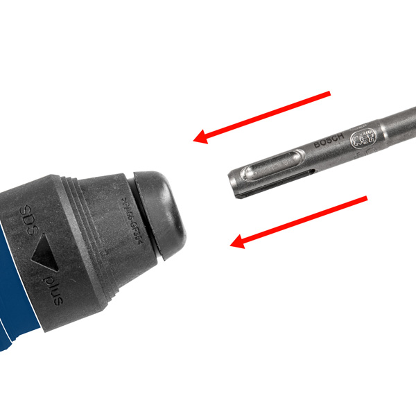 BOSCH 3-teiliges Meißelset, SDS plus, 0/20/40 mm BOSCH 3-teiliges Meißelset, SDS plus, 0/20/40 mm