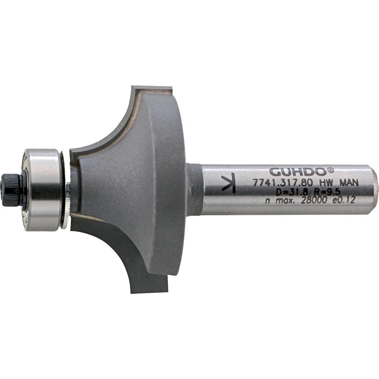 GUHDO HW-Abrundfräser Z2 S8 GUHDO HW-Abrundfräser Z2 S8