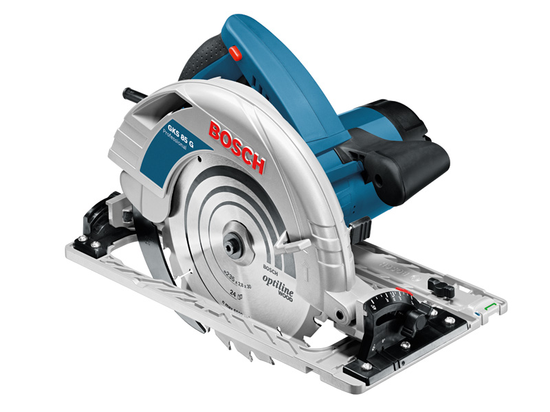 BOSCH Handkreissäge GKS 85 G + FSN 1400 BOSCH Handkreissäge GKS 85 G + FSN 1400