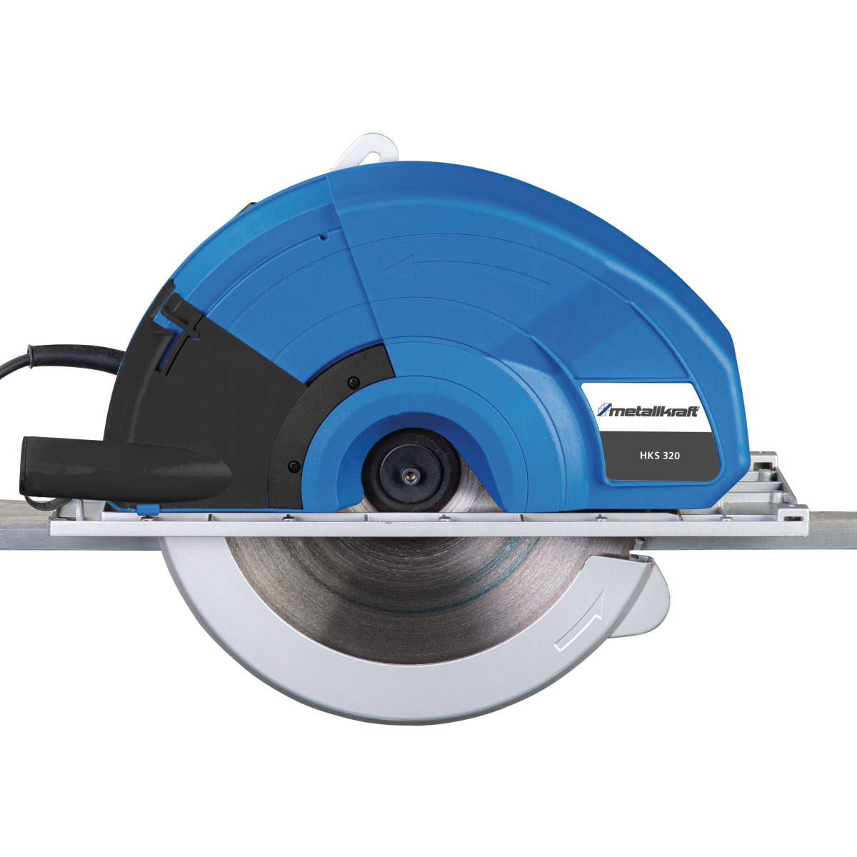 METALLKRAFT Metallhandkreissäge HKS 320 Aktions-Set inkl. Sägeblatt, Führungsschiene und Schnellspannklemmen METALLKRAFT Metallhandkreissäge HKS 320 Aktions-Set inkl. Sägeblatt, Führungsschiene und Schnellspannklemmen