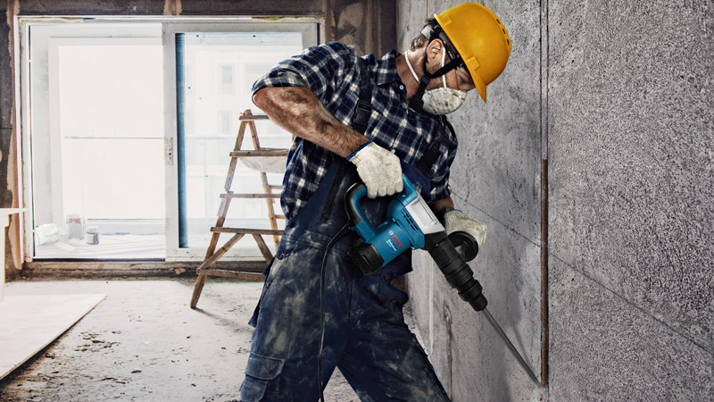 BOSCH Schlaghammer GSH 5 mit SDS-MAX BOSCH Schlaghammer GSH 5 mit SDS-MAX